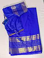 D003: Ready To Ship Beautiful Semi Mysore Silk Saree With Stitched Blouse D003: Ready To Ship Beautiful Semi Mysore Silk Saree With Stitched Blouse