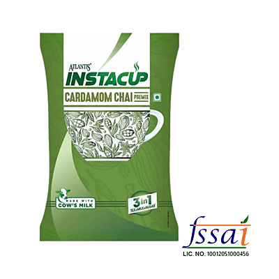 Atlantis Instacup 3 in 1 Instant Cardamom Tea Premix-1000gm-Cardamom Flavor
