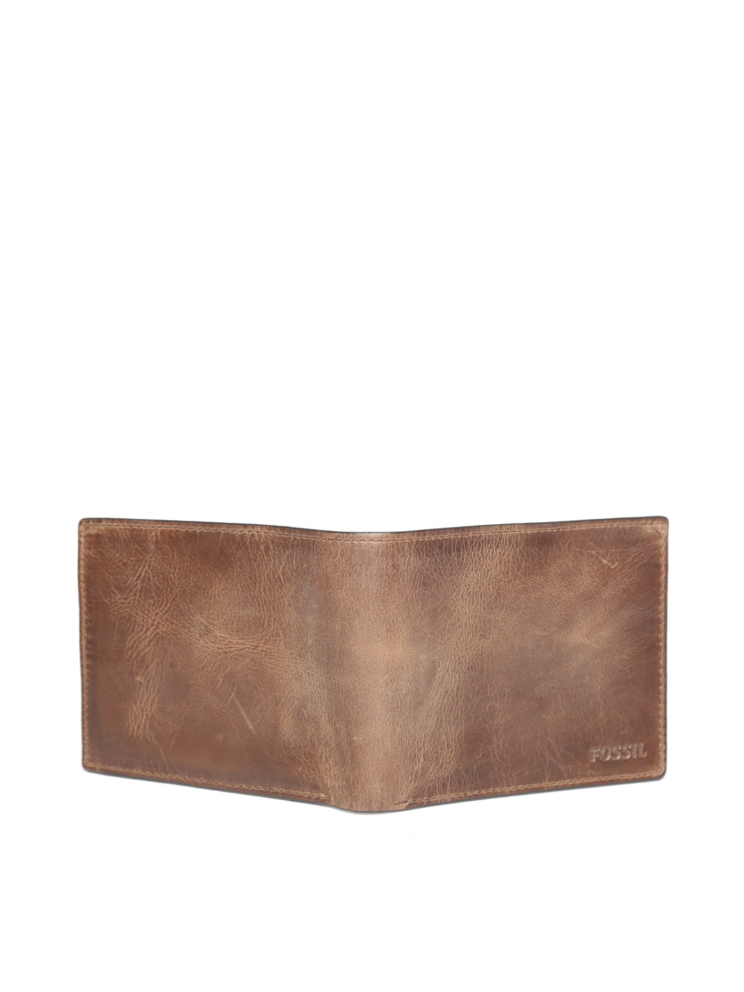Men Brown Genuine Cowhide Leather Wallet Men Brown Genuine Cowhide Leather Wallet