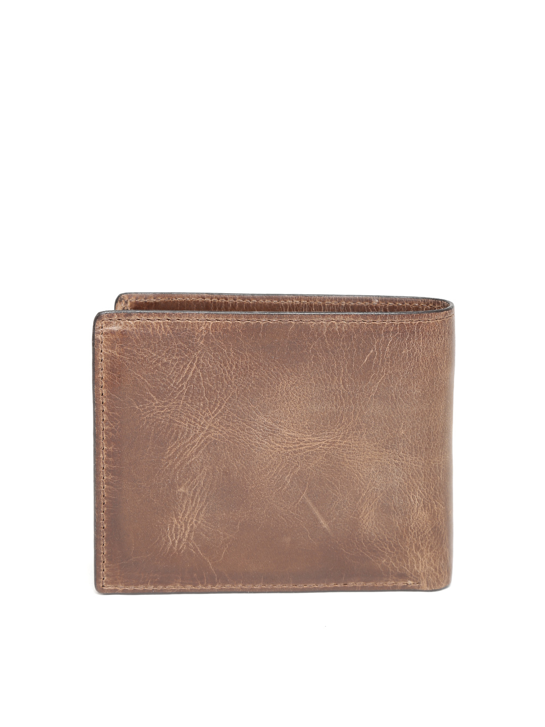 Men Brown Genuine Cowhide Leather Wallet Men Brown Genuine Cowhide Leather Wallet