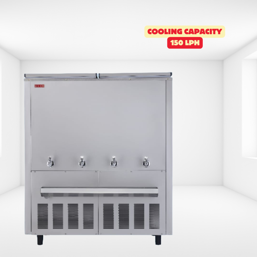 Stainless steel Usha SS150400NC with multiple taps. Stainless steel Usha SS150400NC with multiple taps.