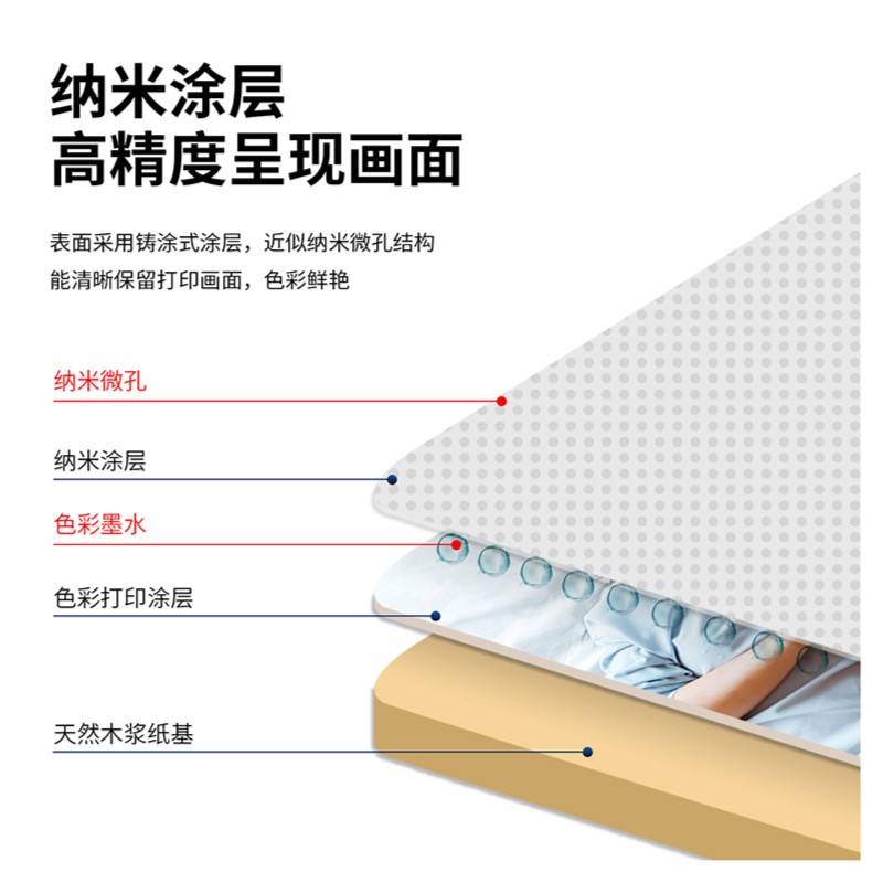 DELI 11826 GLOSSY PHOTO PAPER 230GSM 50SHTS A4 DELI 11826 GLOSSY PHOTO PAPER 230GSM 50SHTS A4
