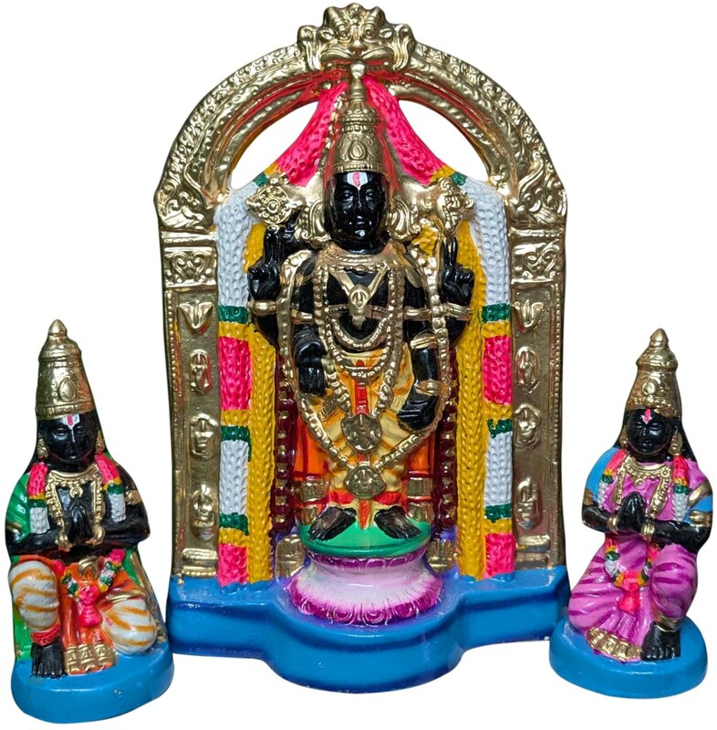 UNIKK Uppliyappan set Paper Mache Navarathri Golu Doll of 34 cm Height Multicolor UNIKK Uppliyappan set Paper Mache Navarathri Golu Doll of 34 cm Height Multicolor