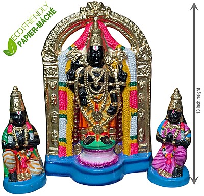 UNIKK Uppliyappan set Paper Mache Navarathri Golu Doll of 34 cm Height Multicolor UNIKK Uppliyappan set Paper Mache Navarathri Golu Doll of 34 cm Height Multicolor