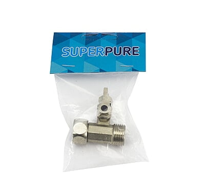 1/2 inch EEZI-FEED with Integrated 1/4 inch Valve (Steel)