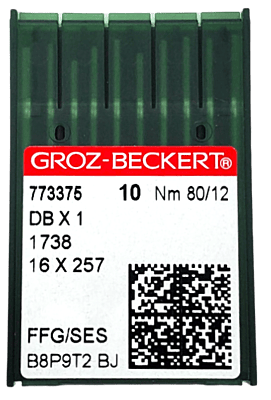 GROZ BECKERT NEEDLE SYSTEM 16X257 BALL POINT