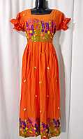 K210: Beautiful Ready To Ship Designer Mul Cotton Frock