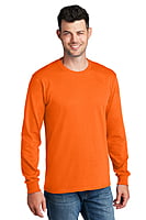 PC54LS PLAYERA CABALLERO ML PORT & COMPANY CORE COTTON PC54LS PLAYERA CABALLERO ML PORT & COMPANY CORE COTTON