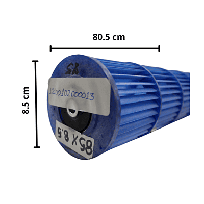 Turbina Evaporador Mirage, Largo 80.5Cm, Ancho 8.5Cm, Opresor Interno