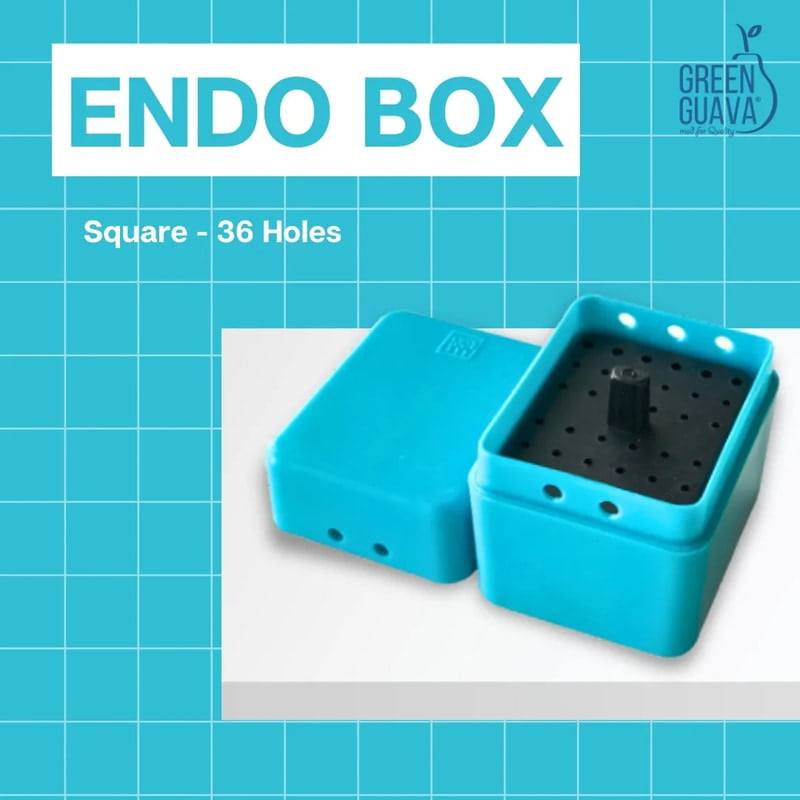 Endo Box- Square 36 Holes Endo Box- Square 36 Holes