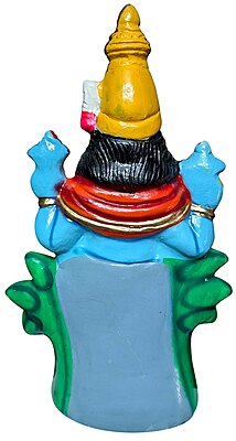 UNIKK Sathyanarayana Paper Mache Navarathri Golu Doll of 37 cm Height Multicolor UNIKK Sathyanarayana Paper Mache Navarathri Golu Doll of 37 cm Height Multicolor