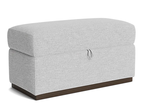 Upholstered Storage Ottoman Bench | Multi-Purpose Seating for Bedroom, Entryway, Living Room