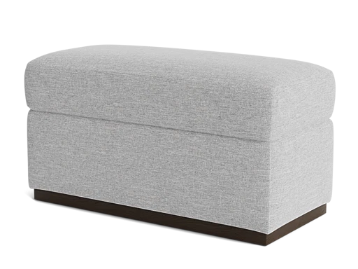 Upholstered Storage Ottoman Bench | Multi-Purpose Seating for Bedroom, Entryway, Living Room