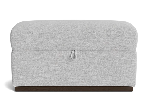 Upholstered Storage Ottoman Bench | Multi-Purpose Seating for Bedroom, Entryway, Living Room