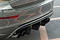 2009β2014 BMW E71 X6M AK Style Carbon Fiber Rear Diffuser