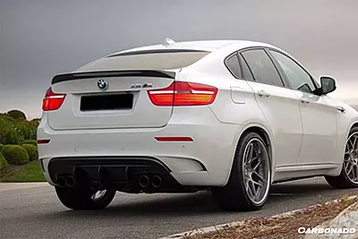 2009–2014 BMW E71 X6M AK Style Carbon Fiber Rear Diffuser