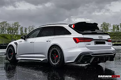 Audi RS6 Avant C8 IMP Performance Carbon Fiber Middle Spoiler | Aerodynamic & Motorsport Styling Audi RS6 Avant C8 IMP Performance Carbon Fiber Middle Spoiler | Aerodynamic & Motorsport Styling