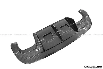 2009–2014 BMW E71 X6M AK Style Carbon Fiber Rear Diffuser