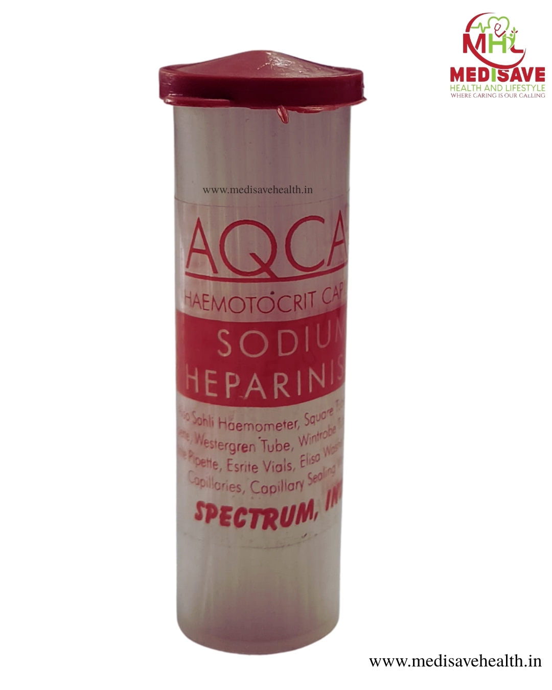 Capillary Tube Heparnised - Spectrum Capillary Tube Heparnised - Spectrum