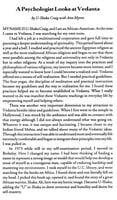 Living Wisdom - Vedanta in a World Community Living Wisdom - Vedanta in a World Community
