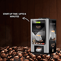 Vending machine offering a variety of tea and coffee. Vending machine offering a variety of tea and coffee.