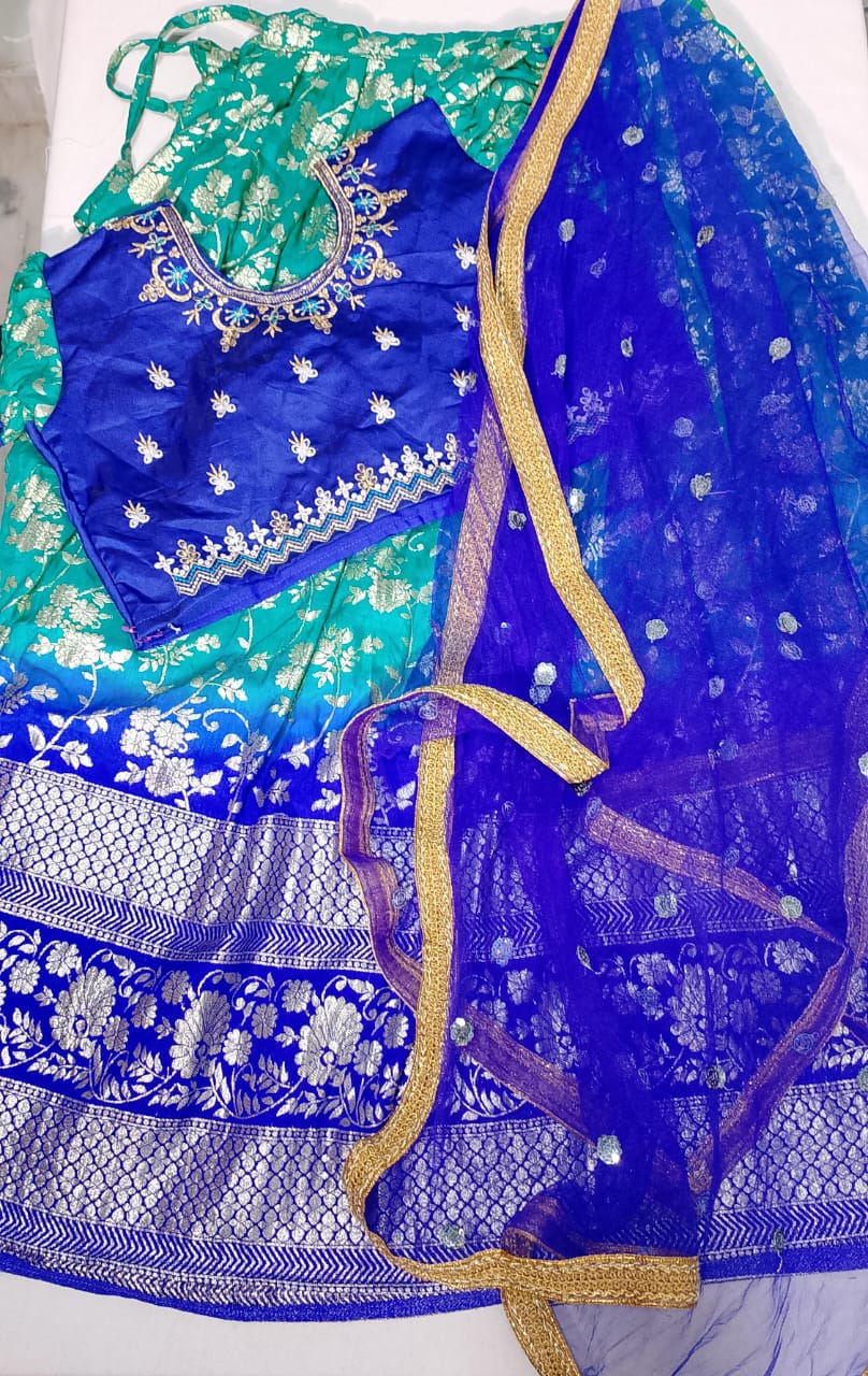 C208: Ready To Ship Baeutiful Kidsa Lehenga Set