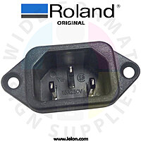 Inlet AC, P01CF01, 15A, 250V, PC-600 13429702