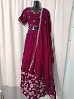 C227: Ready To Ship Beautiful Georgette Lehenga Set