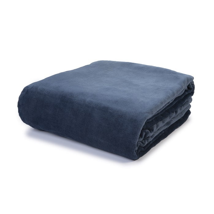 Soft Blanket Blue Queen 90"x90" Soft Blanket Blue Queen 90"x90"