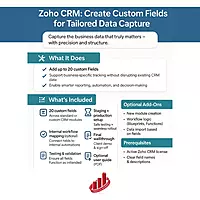 Zoho CRM: Create Custom Fields for Tailored Data Capture