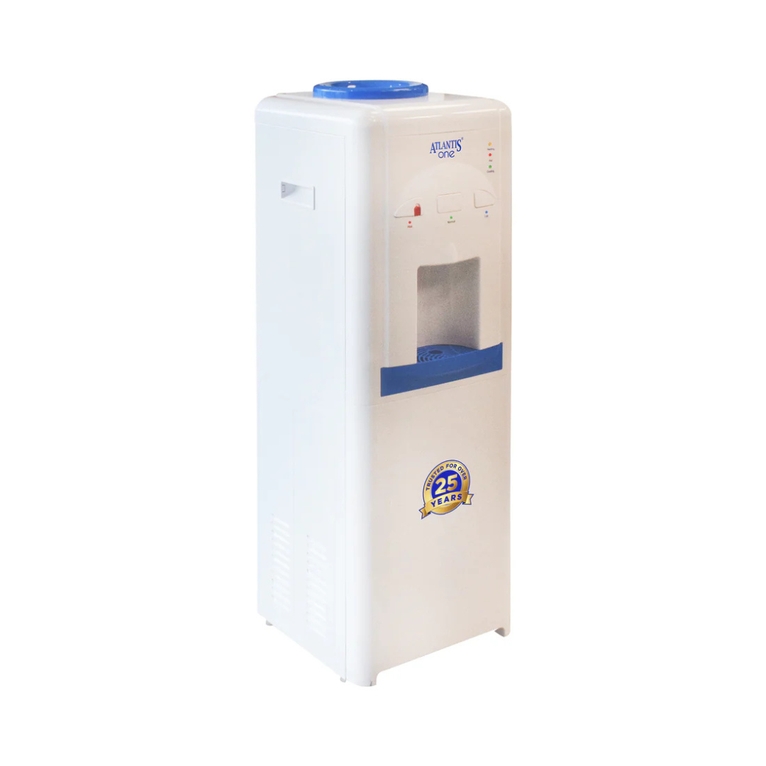 Enjoy refreshing water at any temperature with the Atlantis One Floor Standing Water Dispenser. Enjoy refreshing water at any temperature with the Atlantis One Floor Standing Water Dispenser.