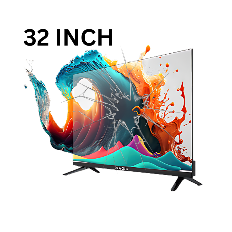 Magic 32" Anti-Break Smart Tv Screen|Magic