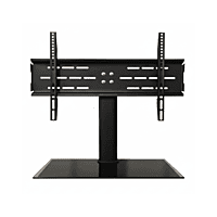 Floor TV Stand Black Up to 65" MODEL SH-3765B | SKILLTECH