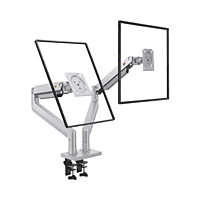 NB North Bayou G32 Dual Monitor Stand, 22" to 32", Gas-Spring Desk Mount (2-15kg)