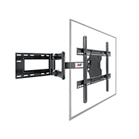 Square Wall Mount Swivel TV Bracket up to 80" MODEL SP2 | NB