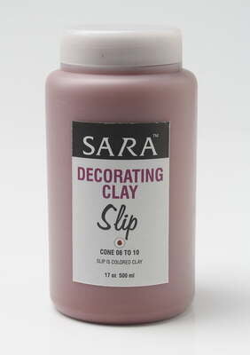 Sara Decorative Clay Slip Red Brown Sara Decorative Clay Slip Red Brown