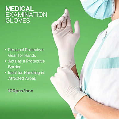 Medical examination Gloves- Latex PWD Medical examination Gloves- Latex PWD