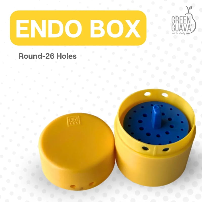 Endo Box Round-26 Holes Endo Box Round-26 Holes