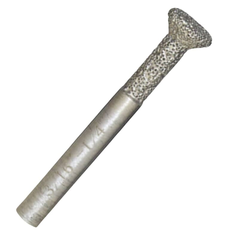 Apexx Brazed T-31 Anchor Bit - 1/4" Shank x 3/16" Diamond Neck x 7/16" Diamond Head Apexx Brazed T-31 Anchor Bit - 1/4" Shank x 3/16" Diamond Neck x 7/16" Diamond Head