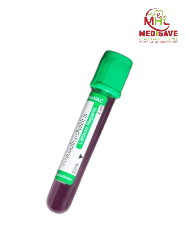 LITHIUM HEPARIN NON VACCUM SAFETY CAP TUBES LITHIUM HEPARIN NON VACCUM SAFETY CAP TUBES