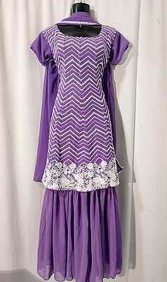 D72: Ready To Ship Beautiful Sharara Set