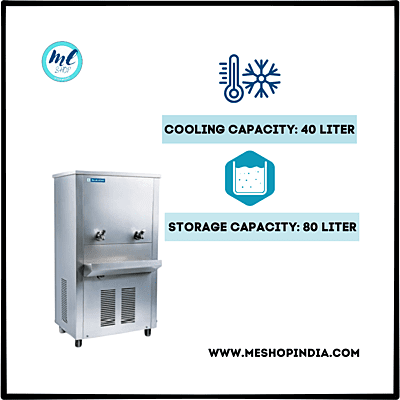 Stay hydrated with the Blue Star SDLX4080 80-liter water cooler.