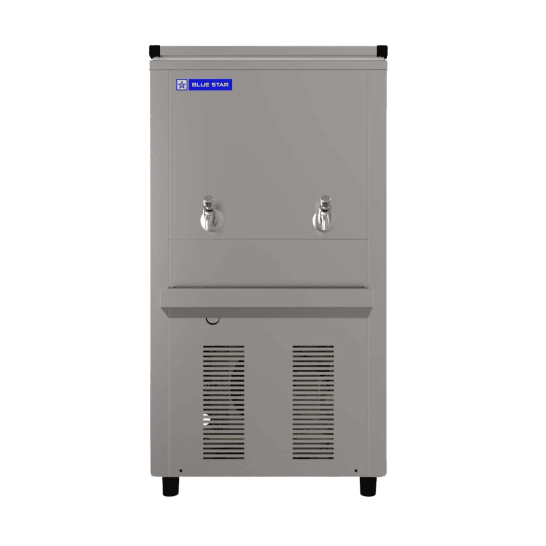 Front look of Blue Star Storage Water Cooler SWC Series-SWC4080SS Front look of Blue Star Storage Water Cooler SWC Series-SWC4080SS