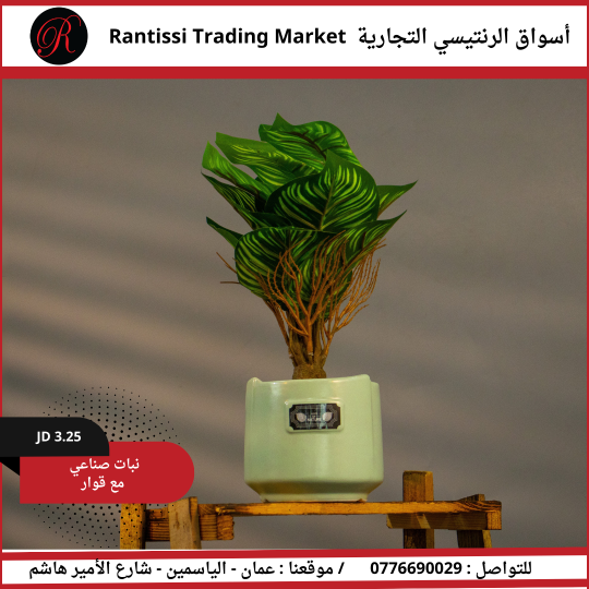نبات صناعي مع قوار8