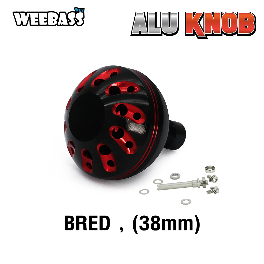 WEEBASS ชุดแต่งรอก Knob - รุ่น ALU KNOB BRED , เล็ก ( 38mm )