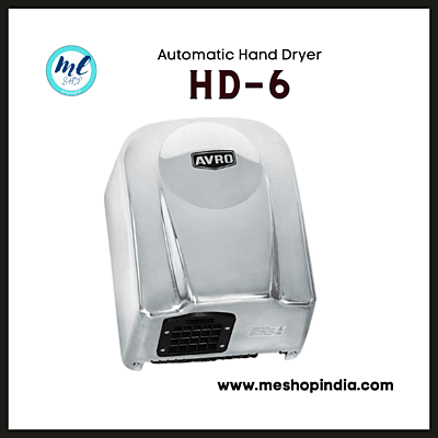 Avro Automatic hand dryer HD06-1650 W non magnetic SS 304 with hot & cold function Avro Automatic hand dryer HD06-1650 W non magnetic SS 304 with hot & cold function