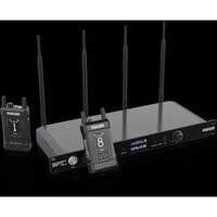 Hollyland Syscom 1000T-8B Full-Duplex Intercom System with Eight Beltpacks and Headsets