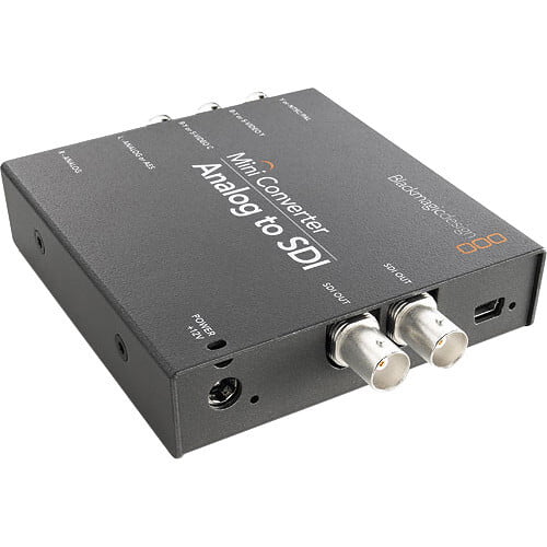 Mini Converter Analog to SDI 2 with Power Supply Mini Converter Analog to SDI 2 with Power Supply