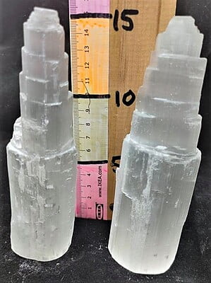 15cm Selenite Tower