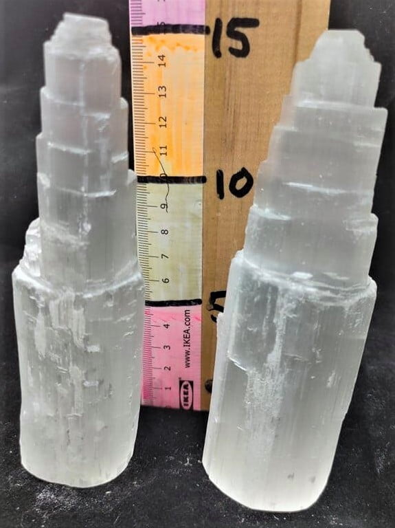 15cm Selenite Tower